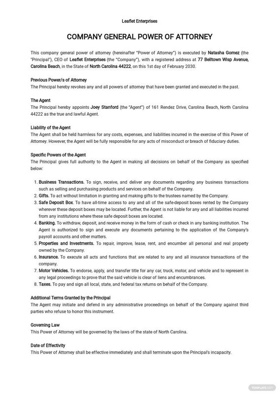 Exactly how to Make a Power of Attorney in Indiana FAQ